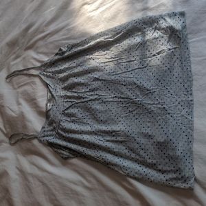 Abercrombie & Fitch polka dot cami